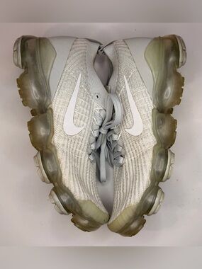 Nike Air VaporMax Flyknit 3 Pure Platinum (Women's) - AJ6910-100, Size 8, No Box
